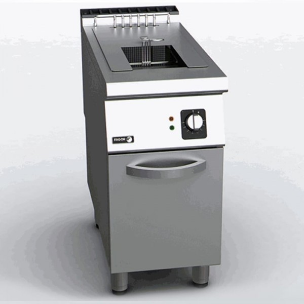 Friteuse professionnelle 15 litres, electrique, inox