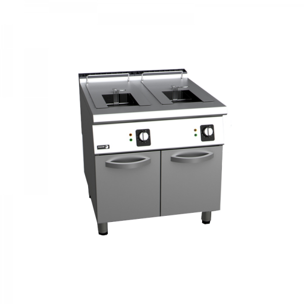 Friteuse professionnelle sur pied de grande capacité, 15 - 16 litres