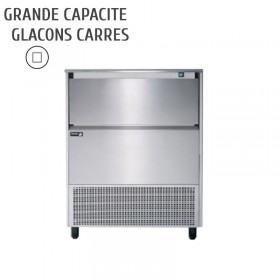 Machine à glaçons professionnelle grande capacité - glacons cubes FAGOR