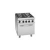 Cuisinière mixte inox 4 feux et four FAGOR CGE7-41