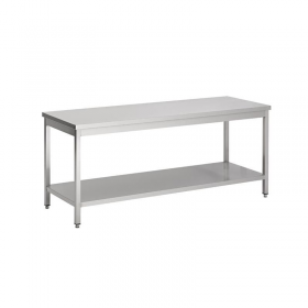 Table inox 600 différentes largeurs