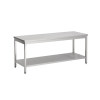 Table inox 600 différentes largeurs