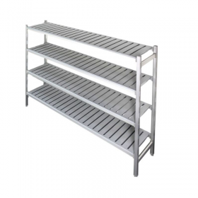 Rayonnage inox alimentaire 4 niveaux combisteel