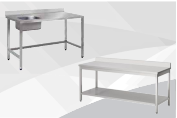 Table inox