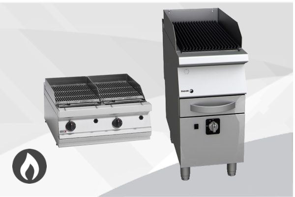 Grill charcoal gaz